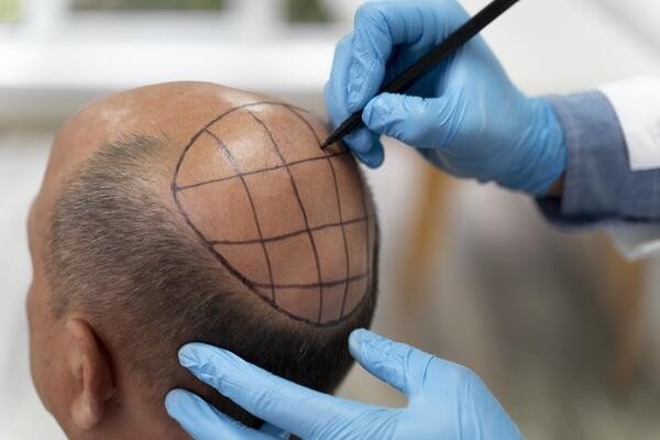 Expert performing hair reconstruction surgery Kolkata